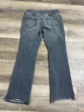 GLO Jeans Flare Double Waist Y2K Jeans Skater Streetwear Women’s - Junior’s 7